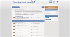 Desktop Screenshot of geschichtsforum.de